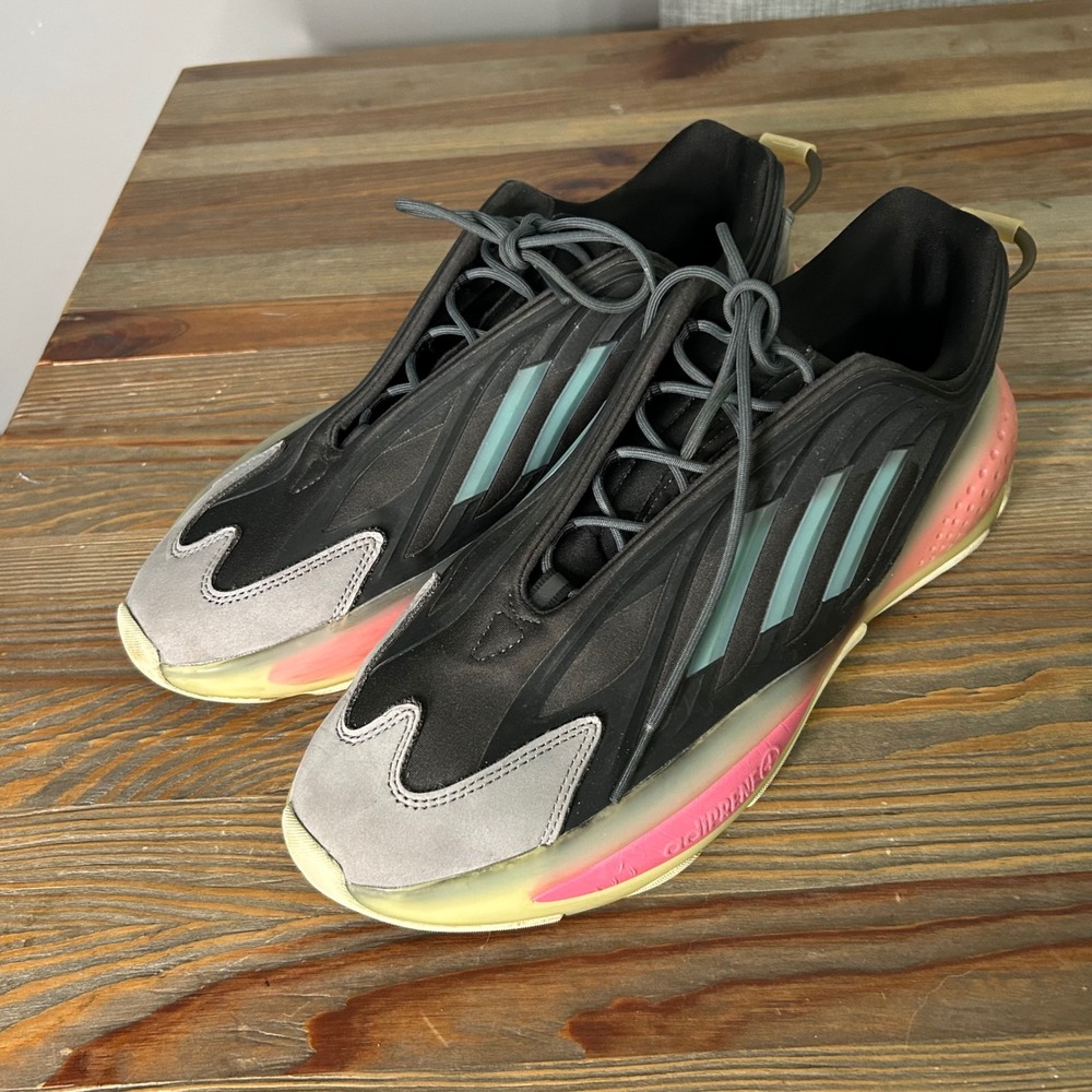Adidas Ozelia Core Black rose H04208 Mens Size 12.5 Sneakers
